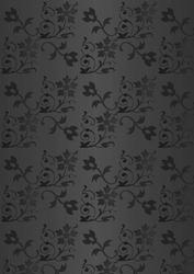 Floral Embossed Metallic in Black