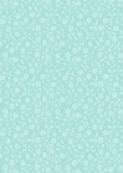 Delicate Floral in Turquoise