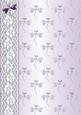 Dragonflies 'n Lace Background/card Front in Lilac