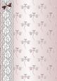 Dragonflies 'n Lace Background/card Front in Rose