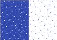 Christmas Stars A5 Co-ordinating Backgrounds in Blue