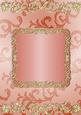 Gilding and Swirls in Salmon