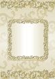 Gilding and Swirls in Beige