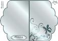 Scalloped Edge Cut and Fold Card Base - Shimmer