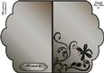 Scalloped Edge Cut and Fold Card Base - Storm