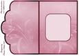 A Celebration Rose Scallop Edge Insert
