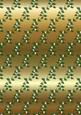 Christmas Floral in Green and Gold