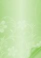 Floral Embossed with Page Curl - Light Green