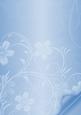 Floral Embossed with Page Curl - Turquoise