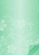 Floral Embossed with Page Curl - Green