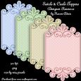 Swirls & Curls Toppers - Set 1 - Designer Resource