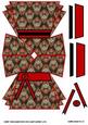 Love Kimono 7 Shaped Card