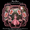 Moon Fleurs - Quick & Easy Pop-out Card Mini-kit