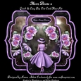 Moon Fleurs 2 - Quick & Easy Pop-out Card Mini-kit