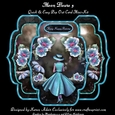 Moon Fleurs 3 - Quick & Easy Pop-out Card Mini-kit