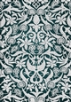 Floral Fantasia - Aqua
