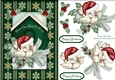 Christmas Tweets 2 - Card Front with Step-by-Step
