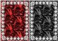 Art Deco Lace Frame 'n Satin A5 Card Bases 8