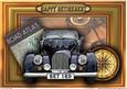 Retirement Vintage Car 3D - A4 Card Front