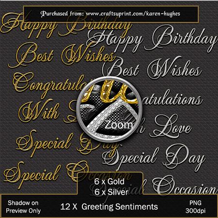 Say It with Words - Sentiment Greetings