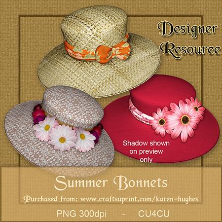 Summer Bonnets Kit