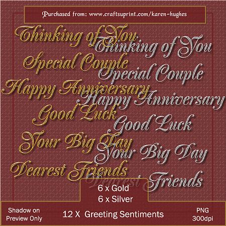 Say It with Words - Sentiment Greetings