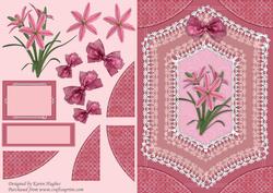 Pink Orchid and Lace