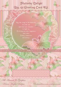Flutterby Delight A4 Card Kit