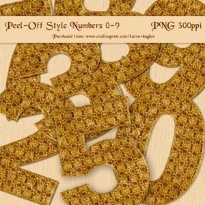 Peel-off Effect Numbers