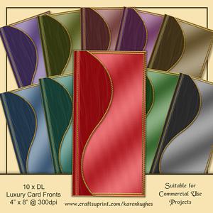 Luxury Dl Card Fronts