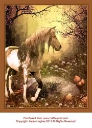 Horse in the Wild Wood