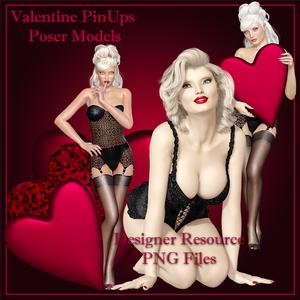 Valentine Pinups