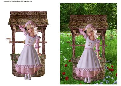 Wishing Well Girl