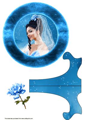 Eternal Beauty Plate and Stand