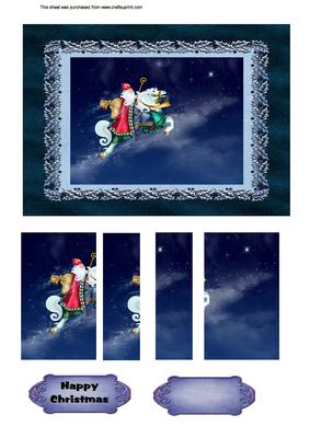 St Nick on a Horse