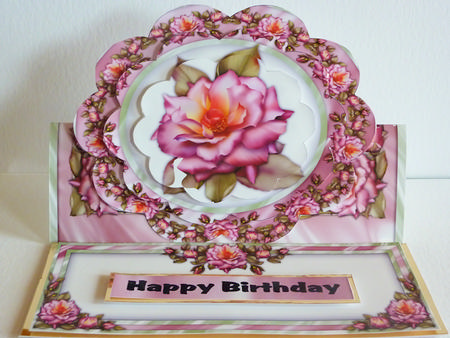 Flower Scallop Easel Kit