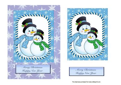 Merry Christmas from the Snowmen