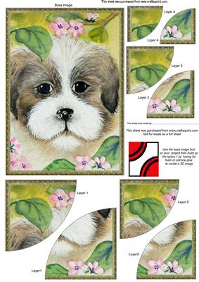 Cute Dog Corner Pyrimage