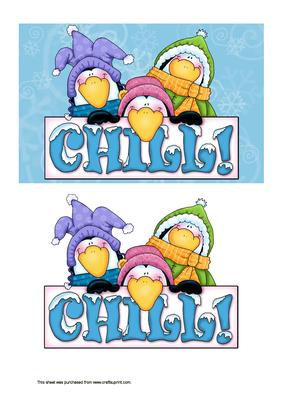 Penquins Chill Out