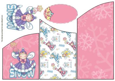 Snow Fairy Cascade Card