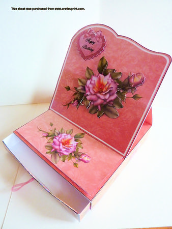 Floral Easel Drawer Card Kit
