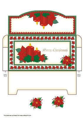 Poinsetta Money Wallet