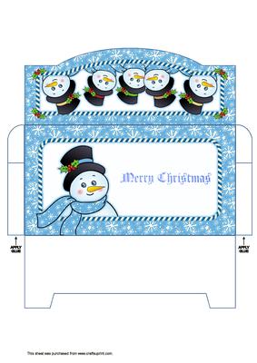 Snowman Money Wallet