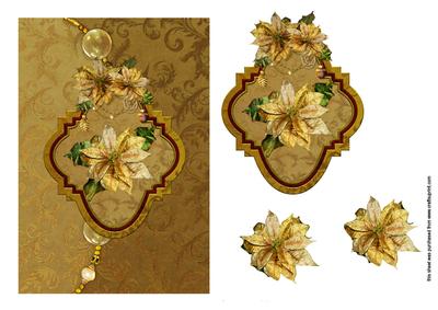 Golden Poinsetta