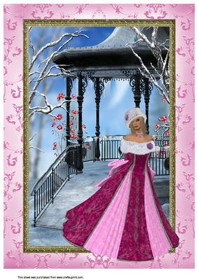 A4 in the Pink This Christmas