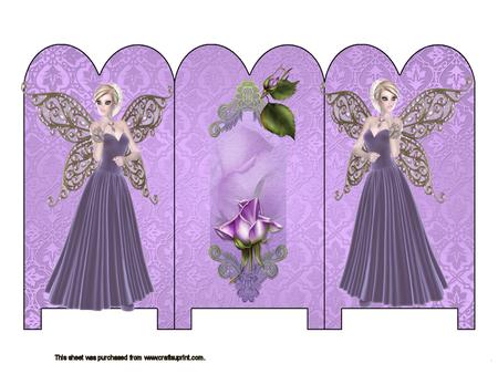 Fairies Tri Fold Screen Card Kit