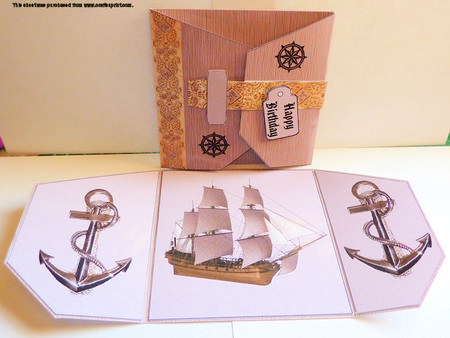 Ship Buckle Style Card Kit