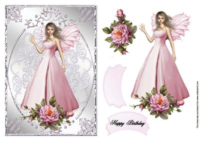 Pink Flower Fairy