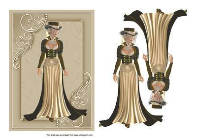 Elegant Vintage Lady