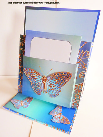 Butterfly Easel Stationery Kit